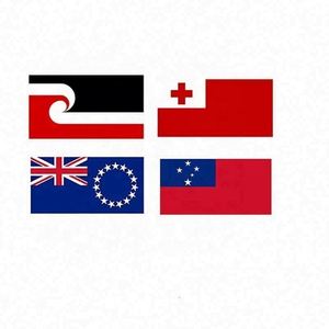 ธงเกาะคุกเสน่ห์อุดตัน ธงมาโอริเสน่ห์อุดตันแบบกําหนดเอง ลูกไม้ Rarotonga แท็กเสน่ห์อุดตันธงซาโมว ตกแต่งรองเท้า - Product Image 1