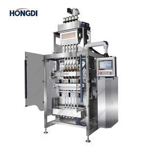 GMP-Compliant Multi-head Powder System Automatic Quantification Wrapping Gluing for Food (<b>Flour</b> Sugar Spices) Plastic Bags - Product Image 6