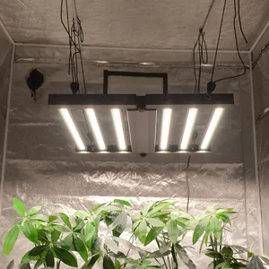 Lâmpada LED regulável para cultivo de plantas, lâmpada de crescimento colorida LM301B LM301H EVO, alta PPF 100W e 150W para jardim, 4x2