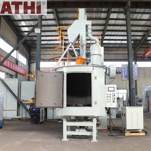 Máquina de Granallado Rotatoria con Carro Giratorio ANTAI, para Desbarbado y Pulido de Acero, con Componentes Principales del Motor PLC Incluidos, de Alto Rendimiento - Product Image 2