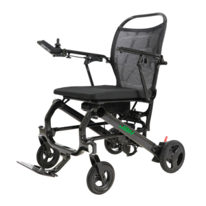 Jbh dc08l כוח טעינה קטן jbh מפעל חשמלי גלגל שיניים מרופד כיסא גלגלים אורתופדי שחור כיסא גלגלים - Product Image 1