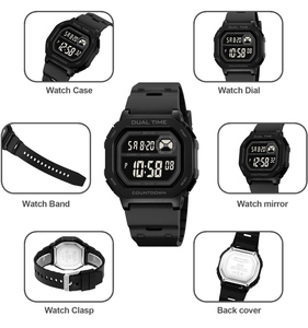 Relojes Skmei de Plástico de Buena Calidad para Hombre, Modelo 2543, Multifuncionales, Analógicos <span class=keywords><strong>y</strong></span> Digitales, Relojes Deportivos, Relojes Baratos al por Mayor - Product Image 5