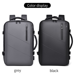 ニューイングランドスタイルファッションカジュアルポータブルミニマリスト軽量オックスフォードレザーバックパック通勤ラップトップ旅行用 - Product Image 5