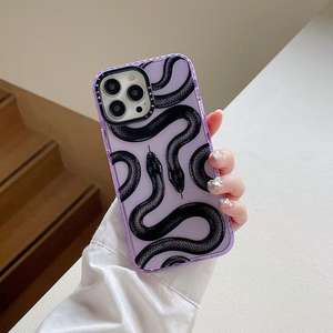 OEM mode Art Graffiti <span class=keywords><strong>serpent</strong></span> année étui de téléphone portable pour <span class=keywords><strong>iphone</strong></span> 16pro Max <span class=keywords><strong>coque</strong></span> de téléphone en TPU pour 15pro <span class=keywords><strong>11</strong></span> 14promax Xsmax - Product Image 3