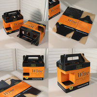 Cajas de Cartón Corrugado para Vino y Cerveza, Reutilizables, Ecológicas y de Tamaño Personalizado