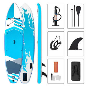 Planche de paddle gonflable à design large et stable avec surface antidérapante pour adultes et jeunes de tous niveaux - Product Image 6