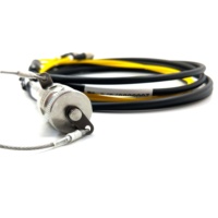 ZLTC D38999/Series J599 Series 2cores standar melingkar konektor Plug serat optik perakitan kabel