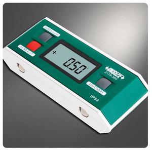 Insize 2179-360/2173-360 Nivel Digital de Acero Inoxidable de 0-360 Grados (4X90 Grados) con Resolución de 0.1 Grados, Medidor de Inclinación y Calibrador de Ángulos - Product Image 1