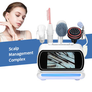 Portable 5-in-1 Scalp Hair Nutrition Care 50x 200x Analyzer Hair Regrowth Multifunctional Head <b>Massage</b> <b>Machine</b> - Product Image 1