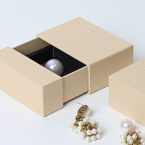 Custom logo Paper Cardboard Slide Out <b>Drawers</b> Rings Jewelry Storage Box - Product Image 6