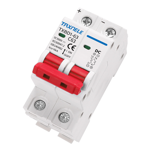 Interruttore Automatico <span class=keywords><strong>Mini</strong></span> AC/DC 2P 6A-63A MCB per Sistemi Fotovoltaici Solari - Product Image 6