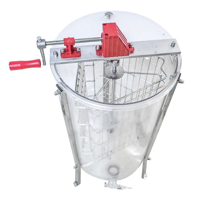 3 Frames Honey Extractor Manual Honey Extractor Transparent