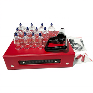 Peralatan Terapi Bekam Profesional Gaya Korea 12 pcs untuk Pengobatan Tradisional Tiongkok untuk Meredakan Nyeri Tubuh Bersertifikat CE - Product Image 3