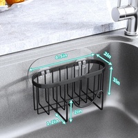 Méthodes d'installation : Organisateur d'évier de cuisine en acier inoxydable antirouille, rangement multifonctionnel pour éponges