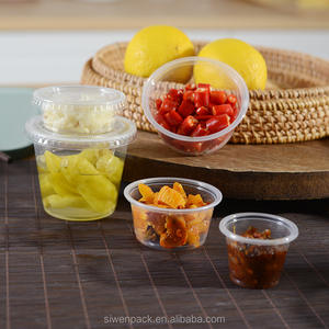 กล่องพลาสติก PP ขนาดเล็กแบบใช้แล้วทิ้ง ป้องกันการรั่วซึม พร้อมฝาปิด สำหรับเตรียมอาหาร ควบคุมปริมาณอาหาร และยา - Product Image 2