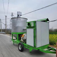 Séchoir à grains mobile haute efficacité de type discontinu pour maïs, riz paddy et blé