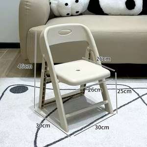 Tabouret de <span class=keywords><strong>chaise</strong></span> pliable en plastique empilable pour enfants avec utilisation à scénarios multiples à bas prix de haute qualité avec coussin alimentaire antidérapant - Product Image 4