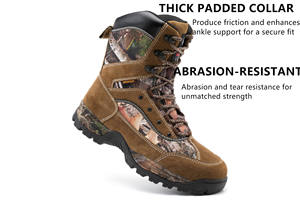 800 רתיית שרוכים מבודדים-עגל תחרה מעור עמיד במים עם שחר עם שחר קאמו הוספה של אתחול ציד - Product Image 3