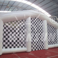 Tente de mariage gonflable ignifuge en PVC WINSUN - Imperméable, installation facile, taille personnalisable, certifiée CE, double couche, sans plomb