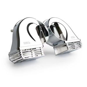 Corne de <span class=keywords><strong>sport</strong></span> à double piste 12V Osun, fanfare à deux tons, son multi-son, corne électrique super escargot ODL-168 Compact Plus - Product Image 2