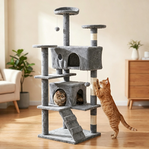 Foreign Trade <b>Cat</b> Climbing Rack <b>Cat</b> Rack for Big <b>Cats</b> <b>Cat</b> Nest All-in-One Luxury Stable <b>Cat</b> Jumping <b>Platform</b> <b>Cat</b> Tree Wholes - Product Image 6