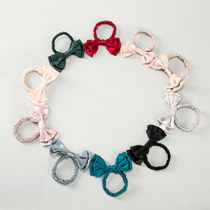 Groothandel Custom Zijde Scrunchy Haaraccessoires Zijde <span class=keywords><strong>Scrunchies</strong></span> - Product Image 5