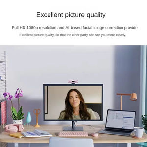 Logitech <span class=keywords><strong>BRIO</strong></span> 500 Correction de la lumière de la webcam Full HD 1080p Cam RightLight 4 Mode d'affichage au cadrage automatique - Product Image 2