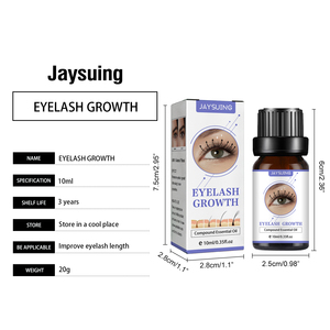 Sérum pour les cils Offre Spéciale améliorer l'huile de cils plus épaisse à base de plantes femme traitement de beauté sérum de croissance des cils - Product Image 2