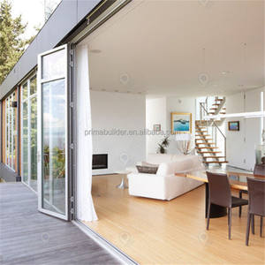 <span class=keywords><strong>Porte</strong></span> coulissante en aluminium à double rail avec fonctionnement indépendant et verrouillage <span class=keywords><strong>de</strong></span> sécurité pour enfants - Product Image 6