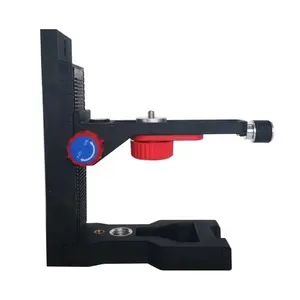 L-shape Laser Level Adapter Magnetic Pivoting Base Compatible with Wall Ceiling Mount Height Adjustment Level Bracket