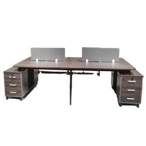 Nuovo prodotto mobili per ufficio più scrivania da ufficio 4 persone workstation tavolo da ufficio di alta qualità - Product Image 3