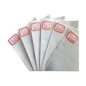 Géotextile non tissé anti-âge en PP/PET à fibres longues et courtes 100-1000 g/m² <span class=keywords><strong>pour</strong></span> la protection des pentes des autoroutes et des routes rurales - Product Image 1