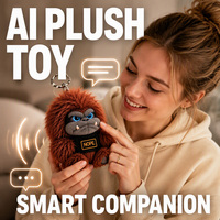 Nouveau jouet robot intelligent AI en peluche pour enfants, cadeau d'Halloween et de Noël, article souvenir cool et original pour Thanksgiving