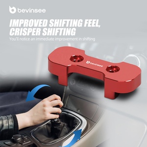 Insert de support de transmission BEVINSEE pour <span class=keywords><strong>Audi</strong></span> <span class=keywords><strong>Allroad</strong></span> B9 B9.5 <span class=keywords><strong>A4</strong></span> A5 S4 S5 Q5 SQ5 usiné CNC - Product Image 5