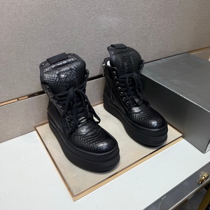 Chaussures de sport en toile de marque, chaussures décontractées à lacets, chaussures de marche de luxe, bottes tendance streetwear pour hommes - Product Image 2
