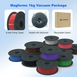 خيوط بلاستيكية من ماغفورمز مصنوعة من حمض البولي لاكتيك لطابعات ثلاثية الأبعاد بقطر 1.75 مم ووزن 1 كجم لاستخدامها مع طابعات بامبو لاب - Product Image 5