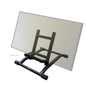 Soporte de Monitor de Piso Ajustable con Mecanismo de Liberación Rápida LCD-29B para Pantallas de 24-40 Pulgadas, Metálico, Capacidad de 25 kg - Product Image 6