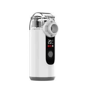 Inhalador Médico de Bolsillo con Temporizador <span class=keywords><strong>para</strong></span> <span class=keywords><strong>Asma</strong></span>, Nebulizador Ultrasónico Digital <span class=keywords><strong>para</strong></span> el Hogar y la Clínica, con Pantalla Digital y Malla, <span class=keywords><strong>para</strong></span> Niños y Adultos - Product Image 4