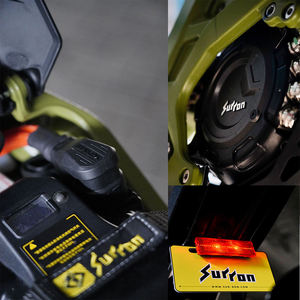 รถมอเตอร์ไซค์วิบาก Surron Light Dirt Bike Off Road Light X 10000W สีดำ-น้ำตาลทะเลทราย รุ่น Tuttio Soliel 01dirt E Bike - Product Image 4
