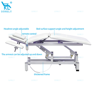 Camilla de Fisioterapia SONKLY para Spa, Camilla de Examen, Mesa de Masaje con Elevación, Cama de Tratamiento, Mesa de Fisioterapia para Osteopatía - Product Image 6
