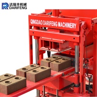 DF2-10 Maquina Para Hacer Ladrillos Ecologicos 2-10 Gecomprimeerde Bodem Baksteen Prijs Grijpende Baksteen Machine