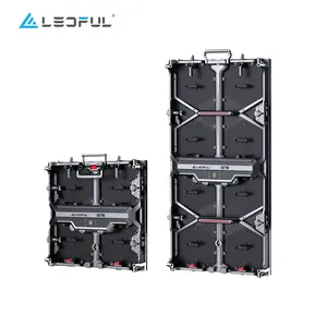 500*500MM Diecasting Aluminum Cabinet Full Color P3.91 P4.81 Indoor Large Moving Stage Rental LED Screen Display