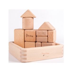 <span class=keywords><strong>Jouet</strong></span> pour bébé, château à mâcher, blocs de construction en bois, ensemble de 40 pièces, grand modèle en bois massif, couleur naturelle, <span class=keywords><strong>jouet</strong></span> éducatif pour enfants - Product Image 3