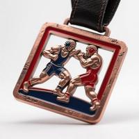 Médailles en métal en gros pour les arts martiaux, la lutte, la natation, le basketball, le taekwondo, la boxe, le tir à l'arc, le tir sportif, le taï-chi, les trophées et les plaques