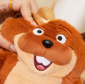 ตุ๊กตาโฮปเปอร์ส ทรานส์ฟอร์เมชั่น ซีรีส์ ตุ๊กตาบีเวอร์น่ารัก ตุ๊กตาผ้ากำมะหยี่แบบเคลื่อนไหวได้ สำหรับเป็นของขวัญ - Product Image 4