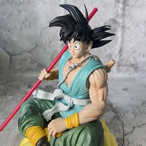 Figurine d'action Dragon Ball <span class=keywords><strong>Z</strong></span> Super Saiyan Goku assis sur un nuage volant, figurine d'action anime DBZ, modèle de jouet - Product Image 6