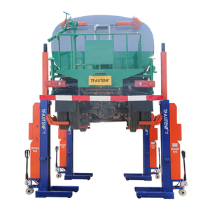 Elevador de 4 Postes TFAUTENF <span class=keywords><strong>CE</strong></span> con Control Inalámbrico de 30T, Elevador Hidráulico Móvil para Camiones con Carga Individual por Columna de 7.5T - Product Image 5