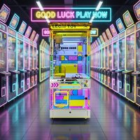 Nouvelle Machine à Griffe en Verre Entièrement Transparente Personnalisée pour Poupées – Équipement de Jeu de Griffe à Prix – Machine de Divertissement