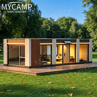Maison Modulaire Économe en Énergie, Capsule Spatiale d'Exportation, Maison Mobile Préfabriquée, Maison Vue sur Mer, Maison de Plage