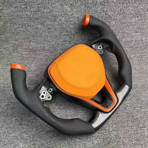 Volante de Cuero y Fibra de Carbono Personalizado para Toyota <span class=keywords><strong>Corolla</strong></span>/Camry 8th/Se/Levin/Avalon/Cross/FRONTLANDER 2018 2020 <span class=keywords><strong>2023</strong></span> 2019 - Product Image 6